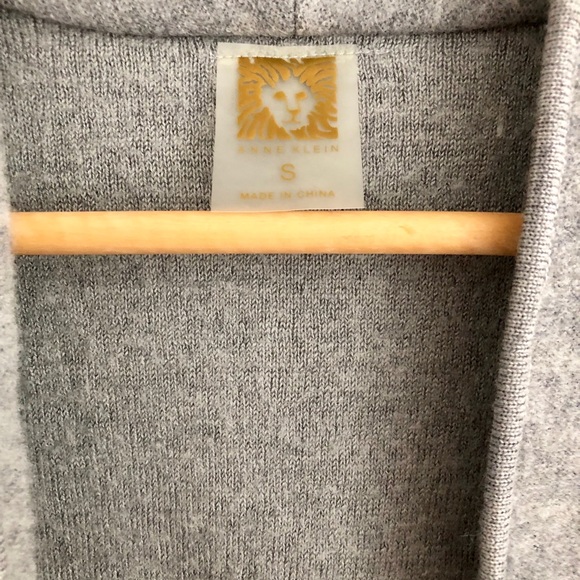 Anne Klein open front wool blazer - Picture 2 of 3